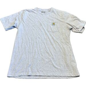 Carhartt T-Shirt Amethyst Fog Purple Loose Fit‎ Short Sleeve K87 V39 Mens Medium